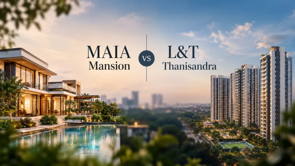 MAIA Mansion vs L&T Thanisandra