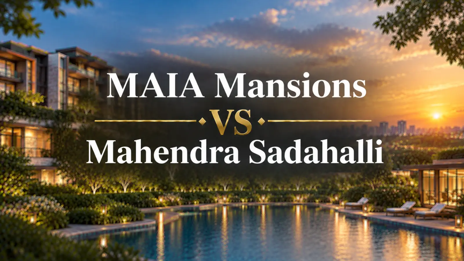 MAIA Mansions vs Mahendra Sadahalli