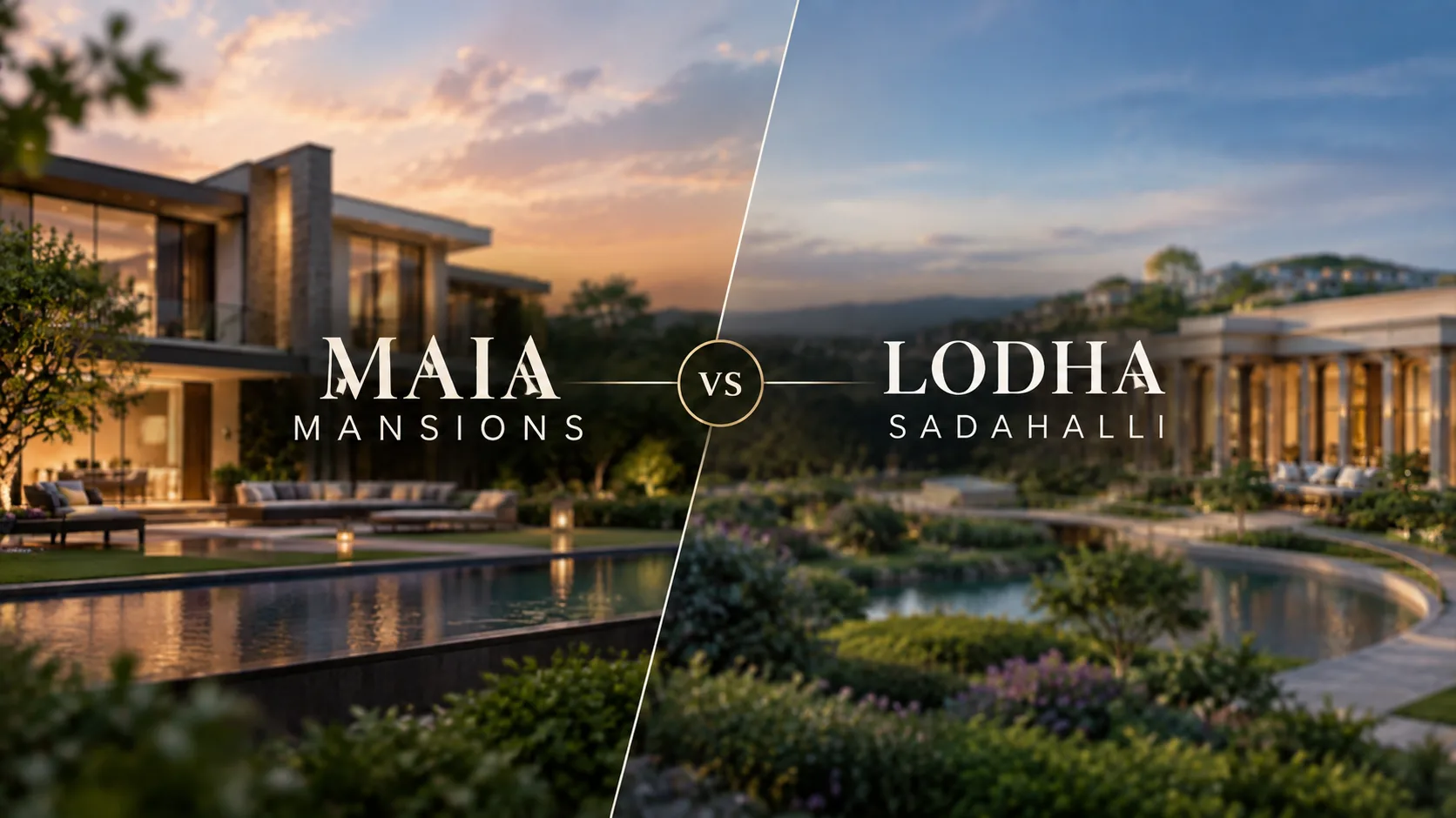 Maia Mansions vs Lodha Sadahalli